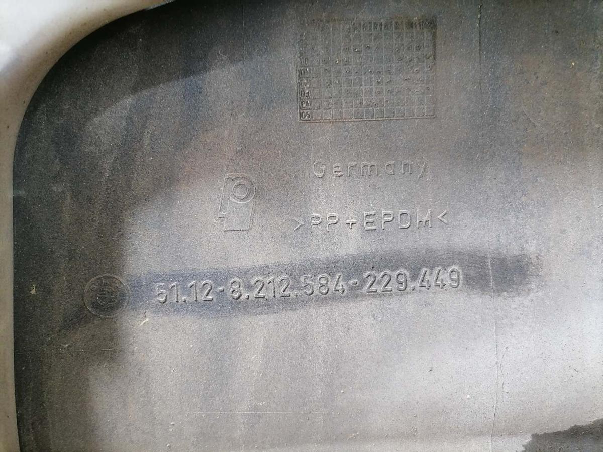 BMW 3er E46 Bj.2004 original Sto&szlig;stange Stossf&auml;nger hinten Kombi Facelift Silbergrau A08